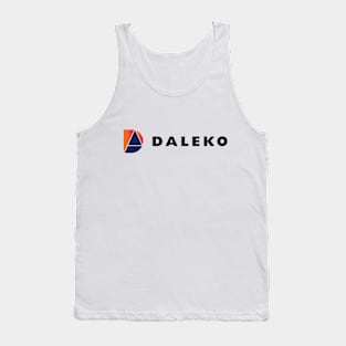 Daleko logo - dark horizontal Tank Top